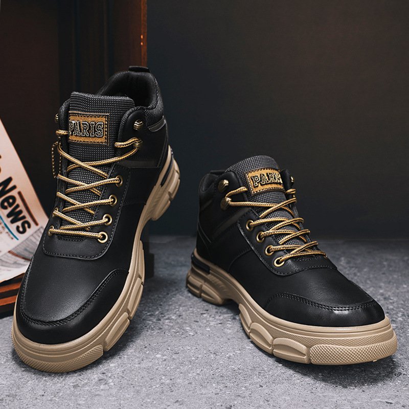 Outdoor British Style Classic Fashion Work Shoes Outdoor Motorcycle Shoes – Bild 7