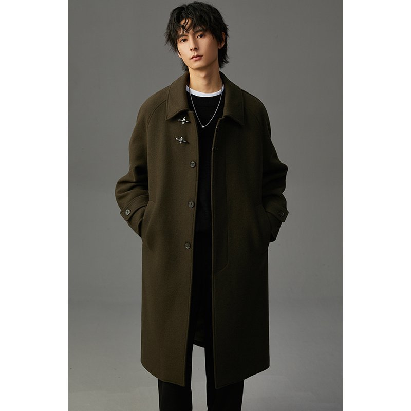 Winter Double-sided Woolen Coat Men – Bild 2