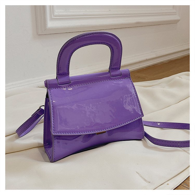 Women's Patent Leather Glossy Shoulder Messenger Bag – Bild 5