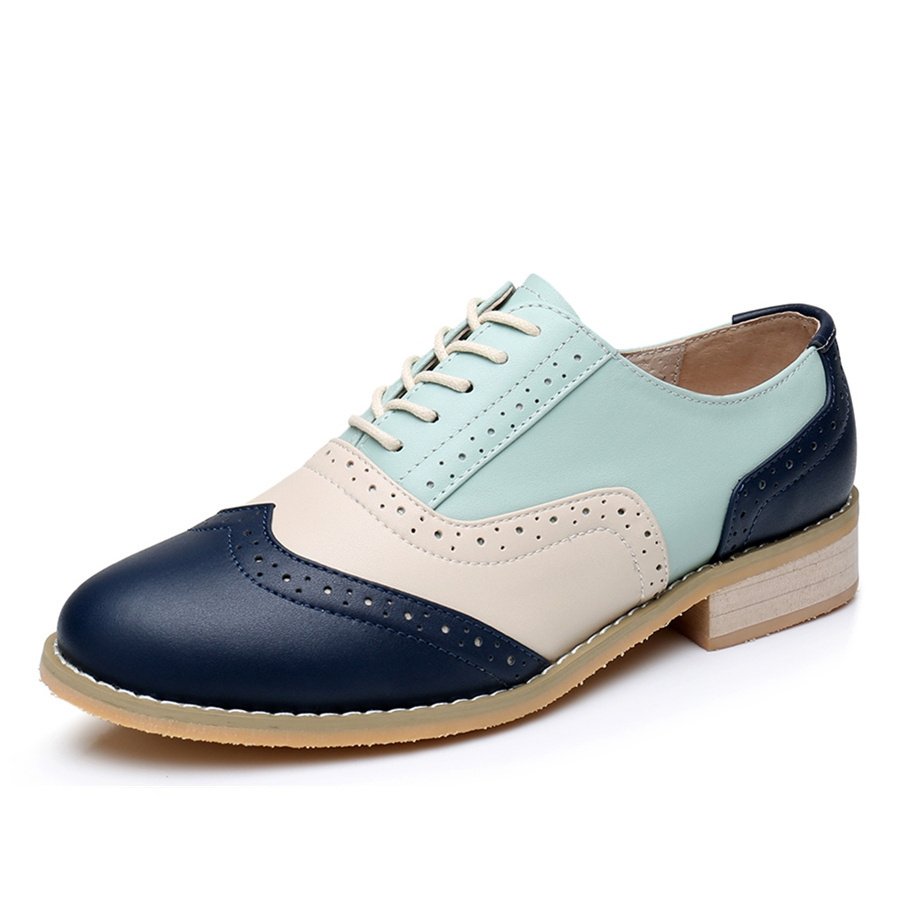 British style color matching shoes – Bild 4