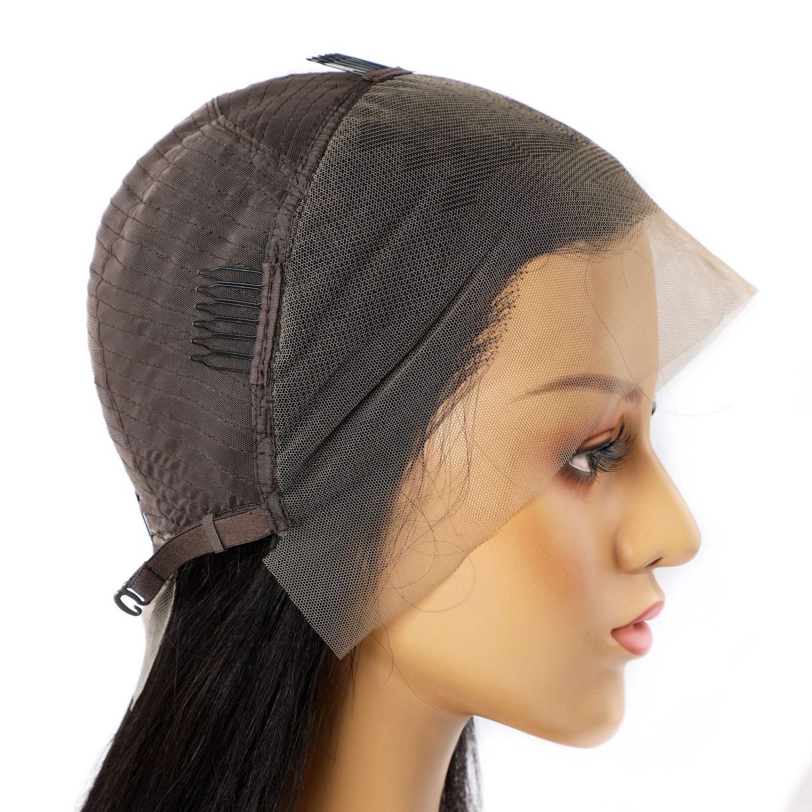 Real Human Hair Wig Lace Hair Set 9a Hair Quality Straight Hair – Bild 6