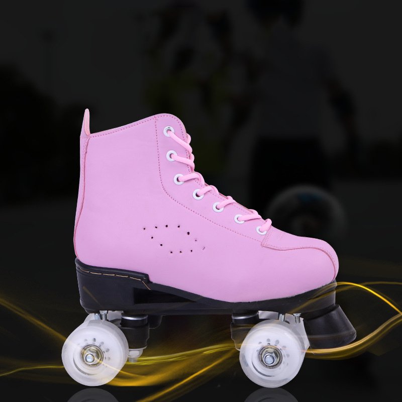 Double Row Roller Skates Adult Roller Skates Four Roller Skating Flash Skates – Bild 2