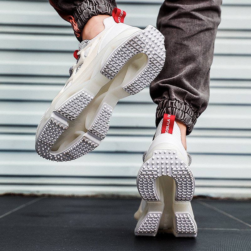 Knife Edge Sneakers Flying Woven Running Shoes – Bild 6