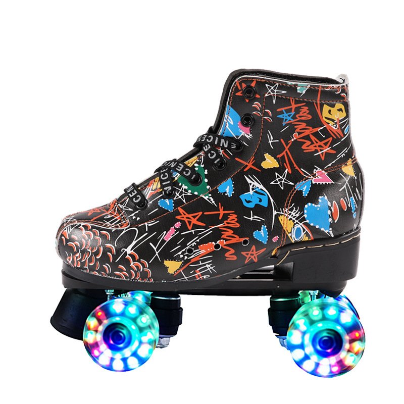 New Cool Roller Skates Double Row Skates – Bild 3
