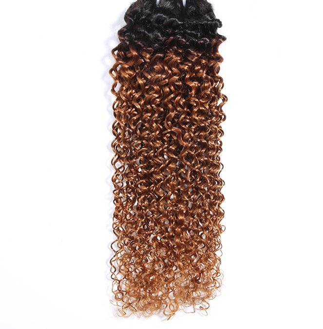 Real Human Hair Wig European And American Hair Weave – Bild 4