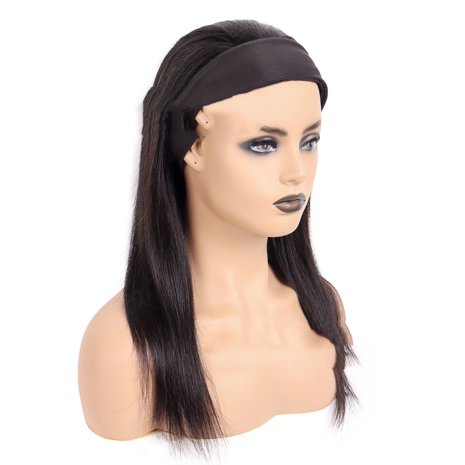 Human Hair Headband Wigs Hair Is Reversed, Hair Band, Wig And Headgear – Bild 3