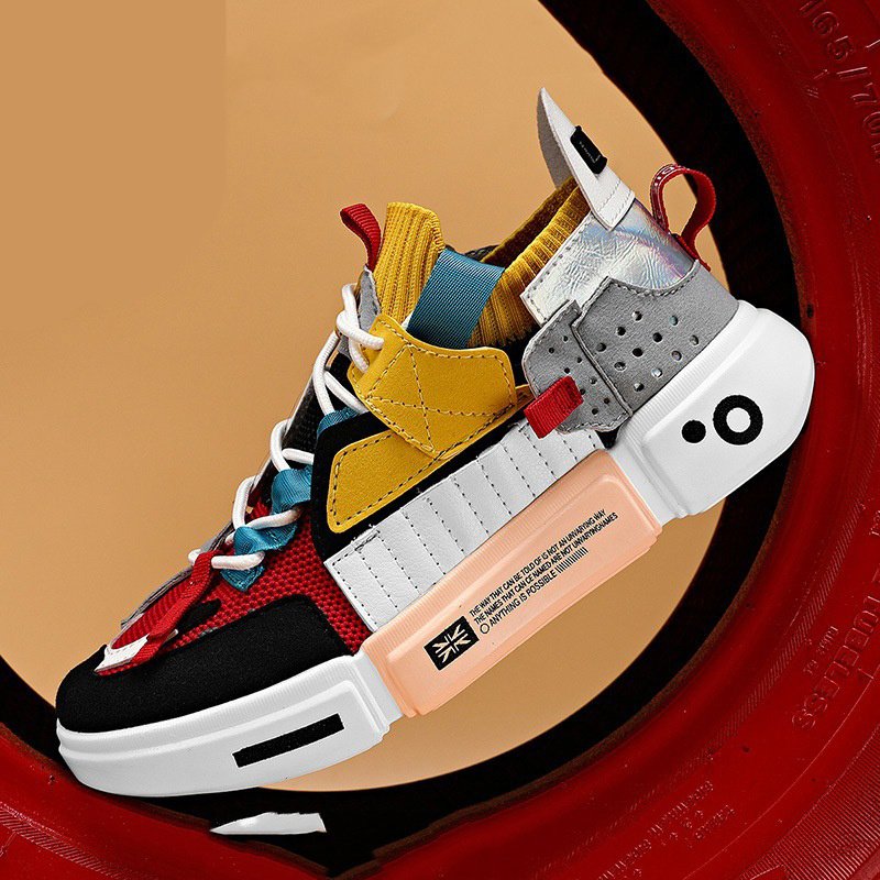 Men's Sports Shoes Thick-soled Shoes Wish Old Shoes Men – Bild 2