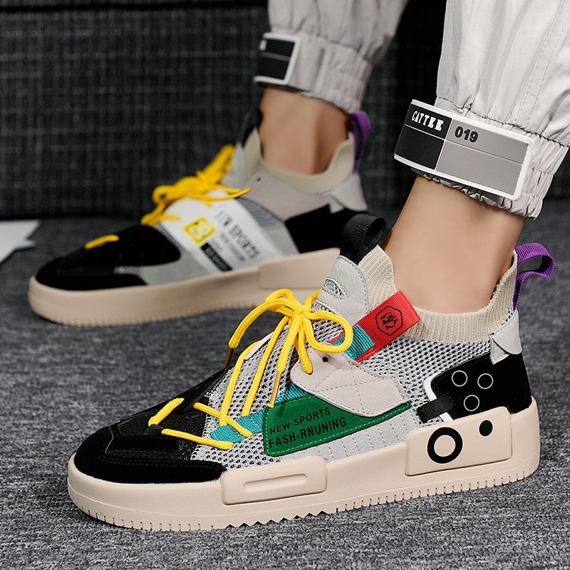 Men's Sports Shoes Thick-soled Shoes Wish Old Shoes Men – Bild 9