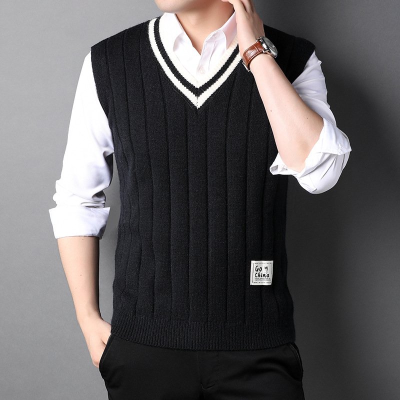 Vest Men's Sleeveless Thermal Sweater – Bild 8