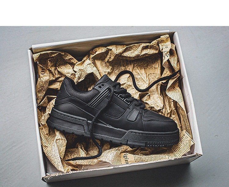 Black American Retro Platform Sports Board Shoes – Bild 6