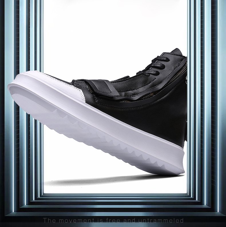 PU leather Men Boots Winter Ankle Boots – Bild 2