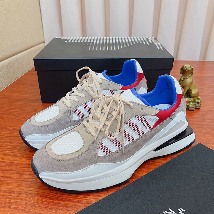 Thick Bottom Increased Colorblock Daddy Shoes Mesh Breathable – Bild 2