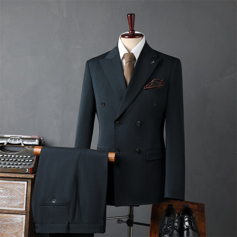 Men's Double Breasted Suit Business – Bild 2