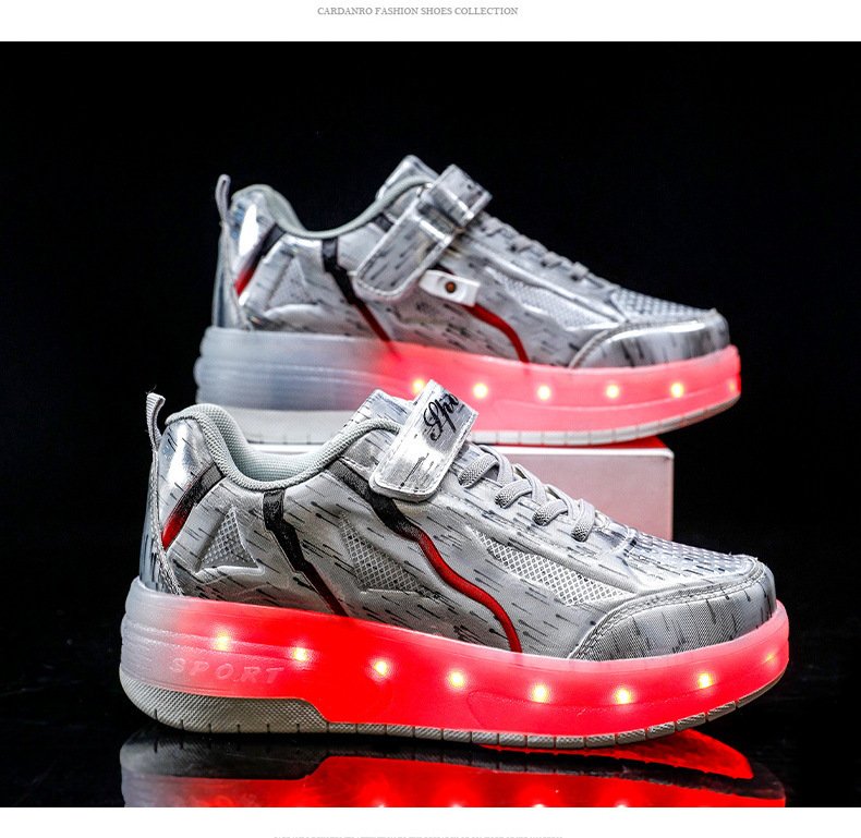 Fashionable Personality Detachable Roller Shoes For Boys – Bild 3