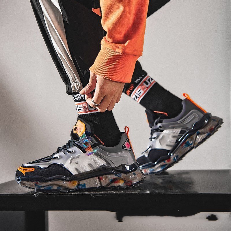 Casual Breathable Old Shoes Low-top Men's Trend Sneakers – Bild 2