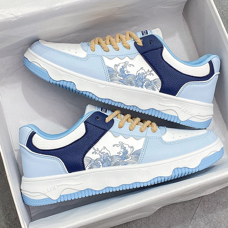 Summer Men's Shoes New Spring Versatile Junior High School Student Casual Low-top Sneakers Niche Original Sneakers – Bild 3