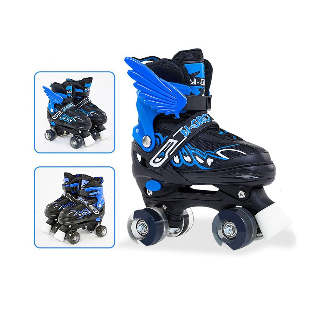 Children Adjustable Skates Roller Skates Boys Girls Kid's Roller 4-Wheels Outdoor Sports Skates – Bild 4