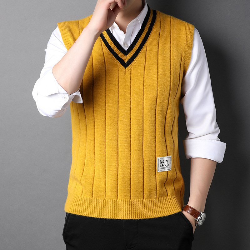 Vest Men's Sleeveless Thermal Sweater – Bild 7