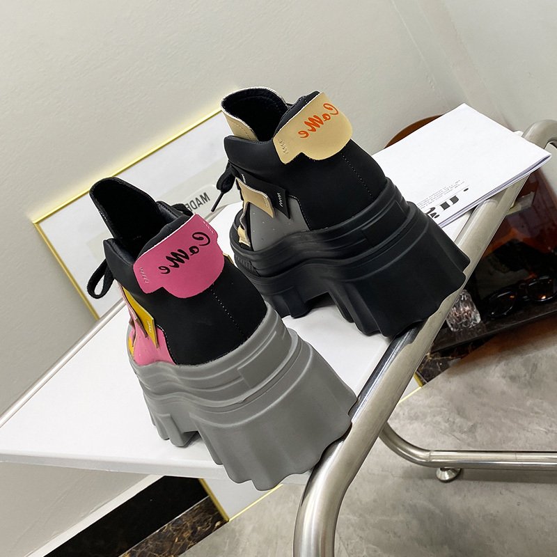 Fashion Women's Platform Platform High-top Shoes – Bild 5