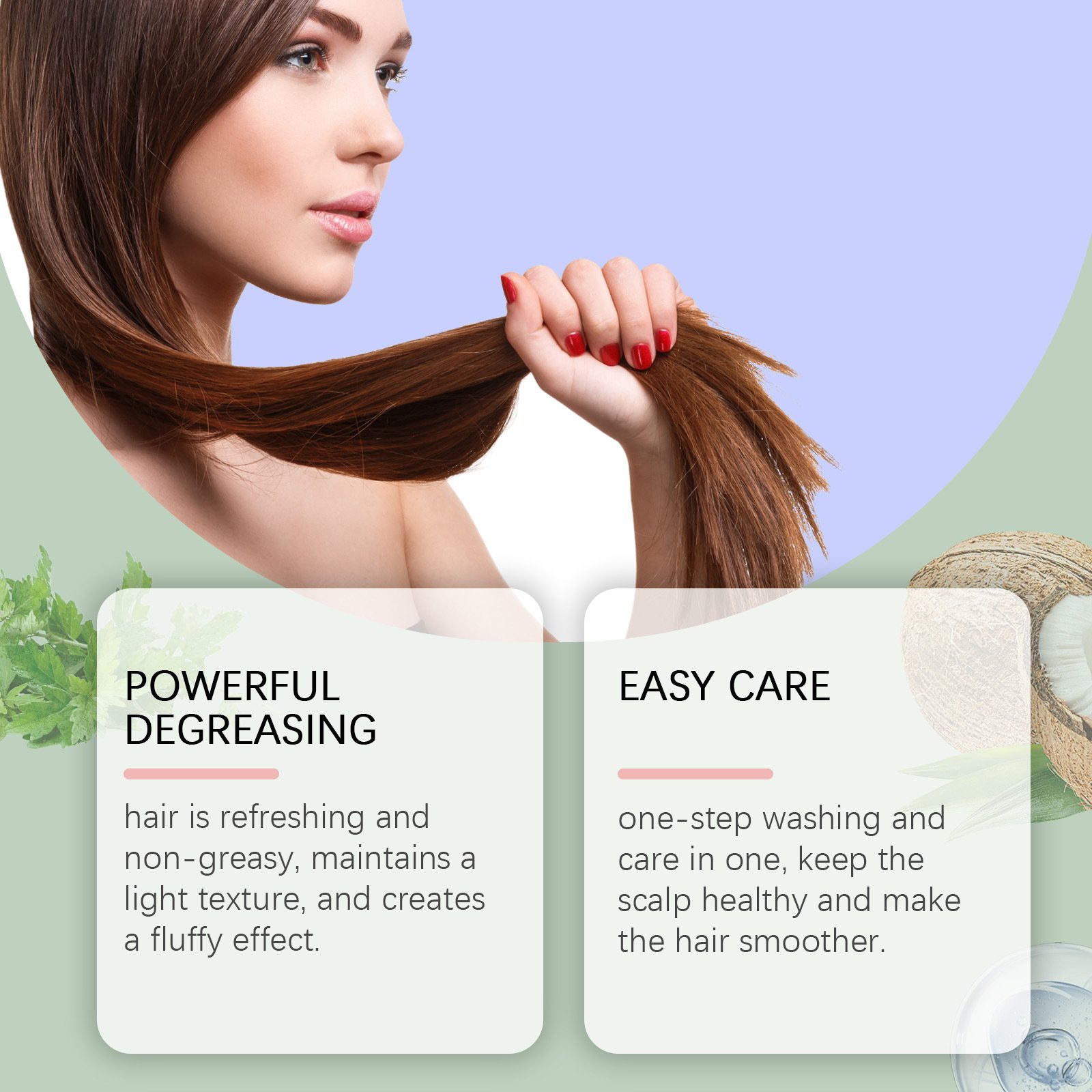 Nettle Grass Shampoo Improves Scalp Cleaning – Bild 2