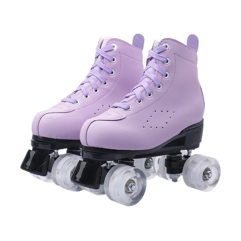 Double Row Skates Four-roller Skates Flashing Heelys – Bild 3