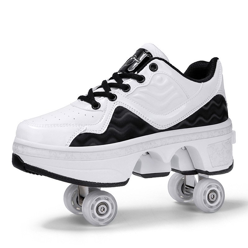 Four-wheel Rollerskate Children's Student Version 6-15 Years Old Roller Skating Sneakers – Bild 9