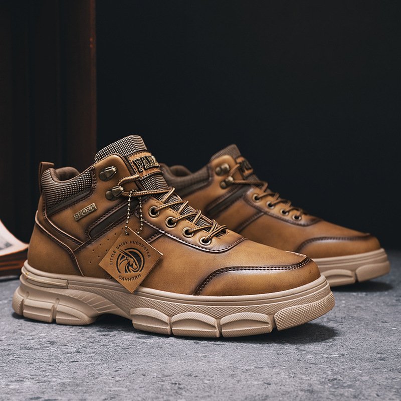 Outdoor British Style Classic Fashion Work Shoes Outdoor Motorcycle Shoes – Bild 5