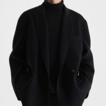 Gun Collar Double-faced Woolen Goods Woolen Suit Wool Coat For Men – Bild 4