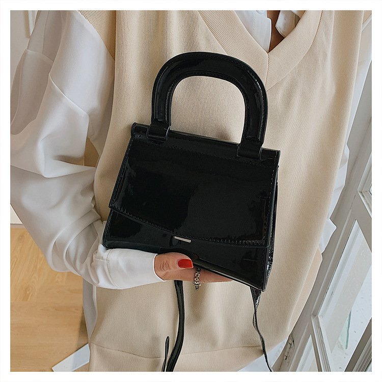 Women's Patent Leather Glossy Shoulder Messenger Bag – Bild 4