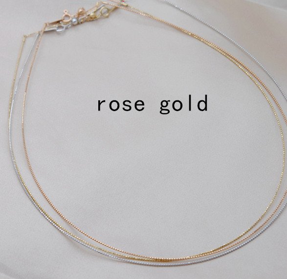 Collar Adjustment Chain 18K Gold Necklace Sleeve Chain Empty Holder DIY Accessories – Bild 5