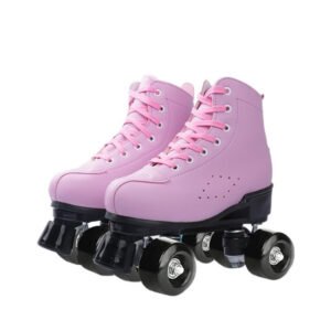 Double Row Skates Four-roller Skates Flashing Heelys