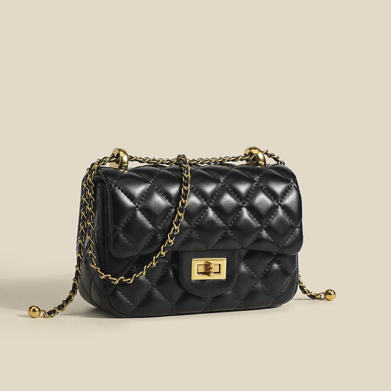 Fashionable All-match One-shoulder Crossbody Soft Leather Small Square Bag – Bild 6