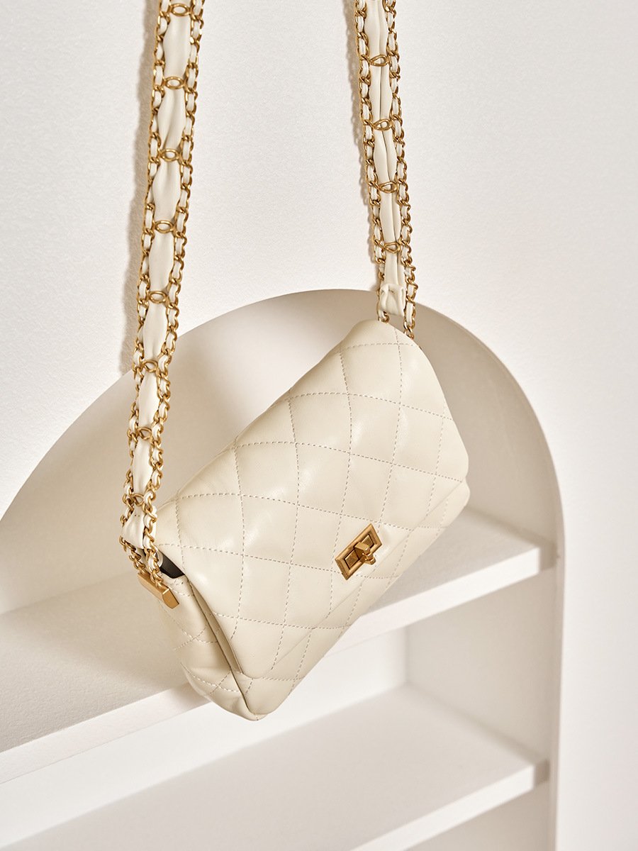 New Black Gold Castle Messenger Bag – Bild 10