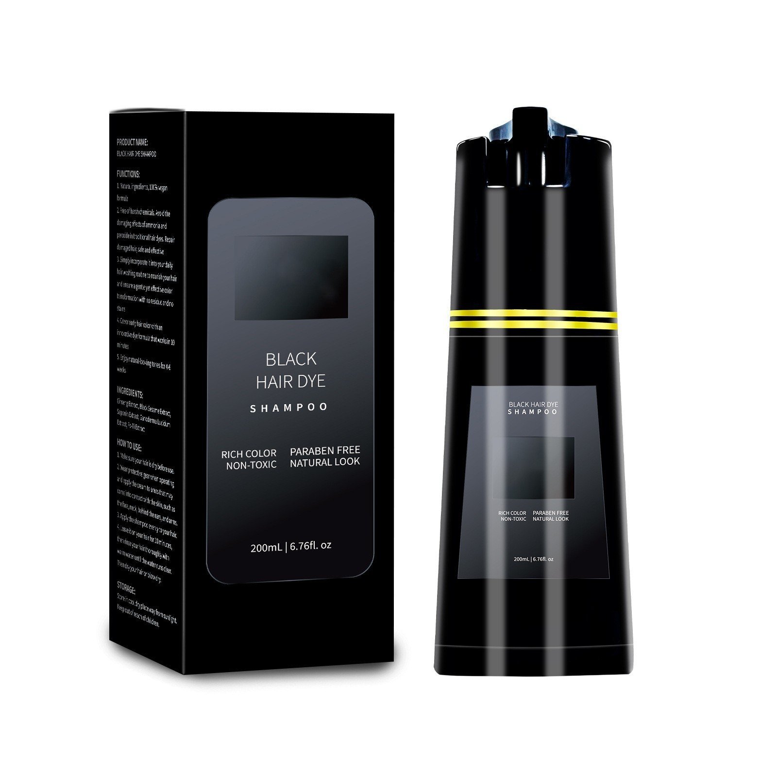 Fast Color Control Oil Hair Care Color Shampoo Fluffy – Bild 6