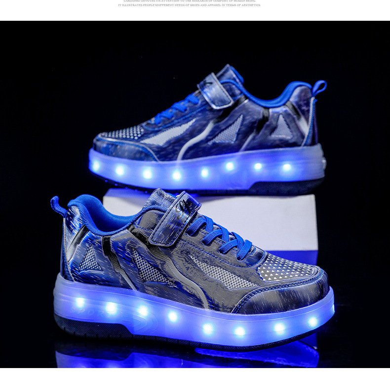 Fashionable Personality Detachable Roller Shoes For Boys – Bild 2