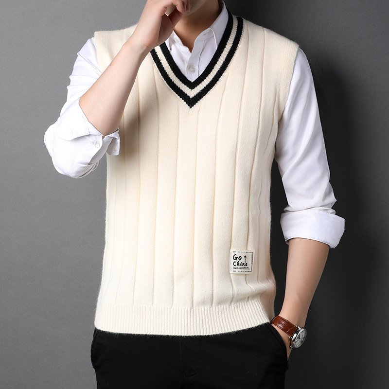 Vest Men's Sleeveless Thermal Sweater – Bild 6