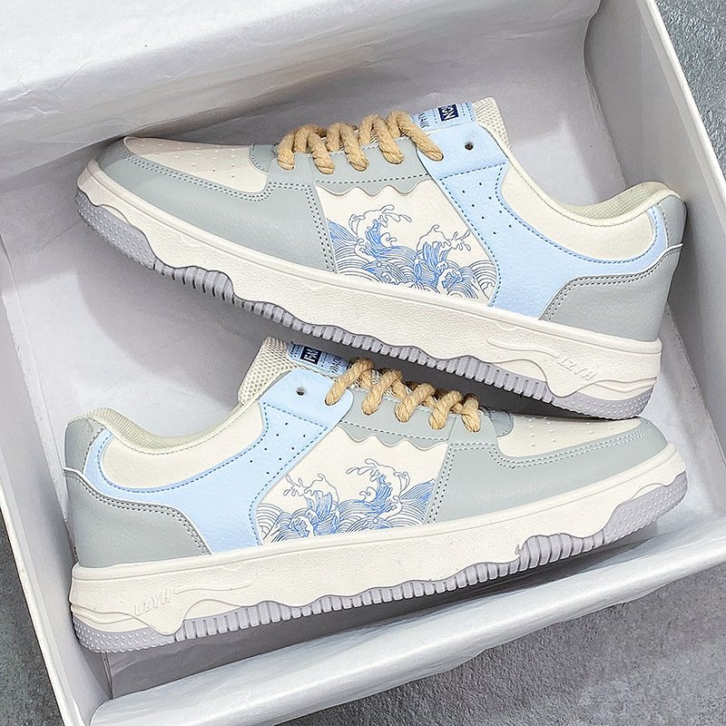 Summer Men's Shoes New Spring Versatile Junior High School Student Casual Low-top Sneakers Niche Original Sneakers – Bild 5