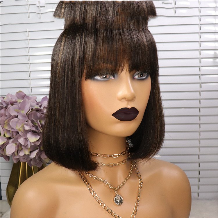 Qi Liuhai Real Hair Wig Headgear – Bild 2