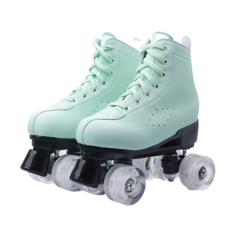 Double Row Skates Four-roller Skates Flashing Heelys – Bild 5