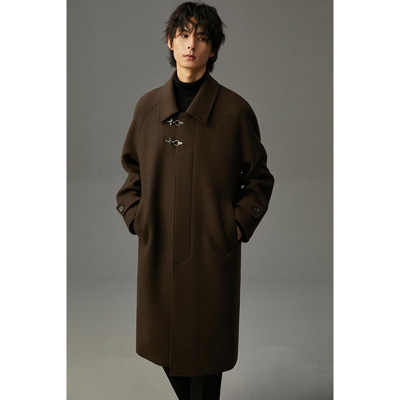 Winter Double-sided Woolen Coat Men – Bild 3