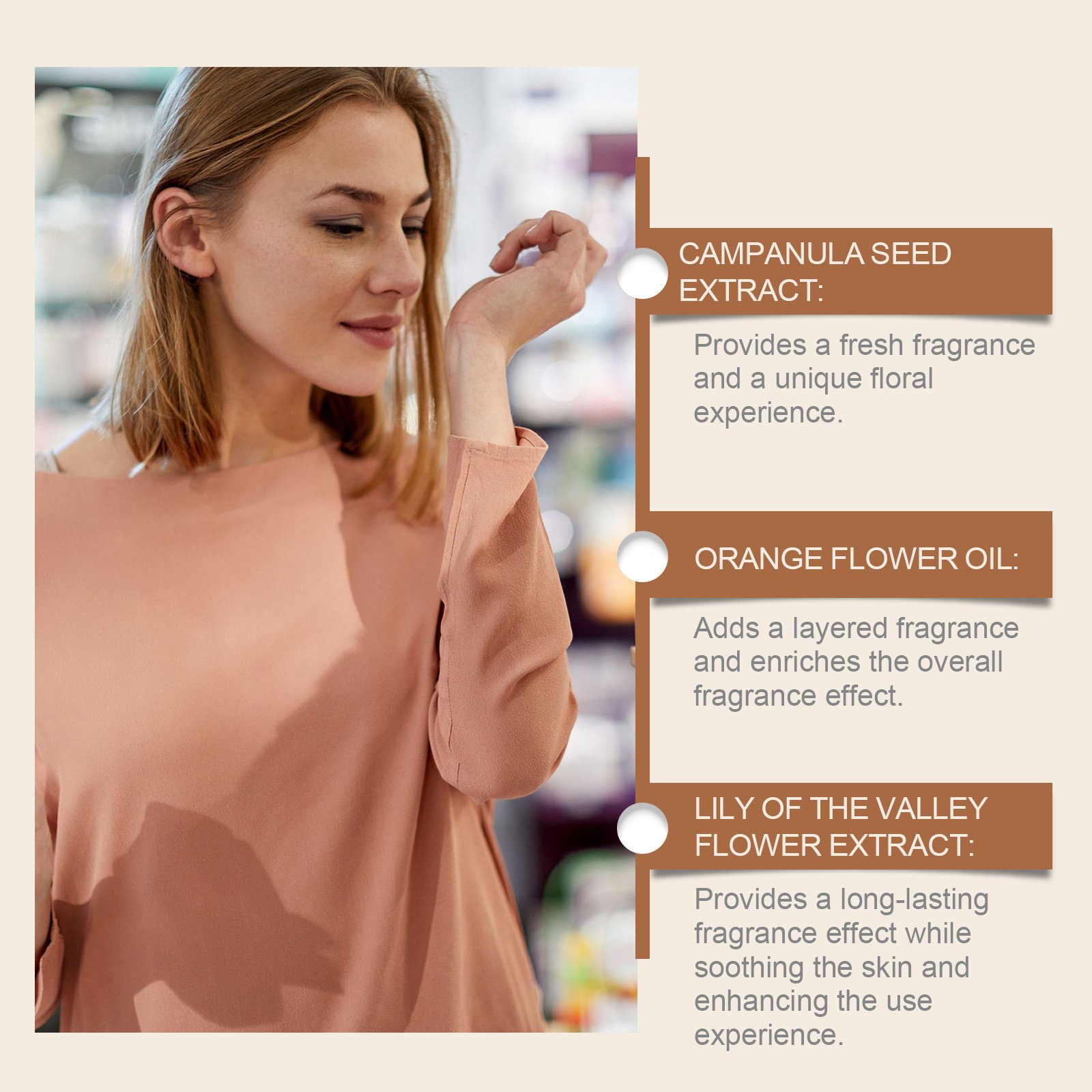 Campanula Flower Perfume For Women Mild Lasting Fragrance – Bild 4