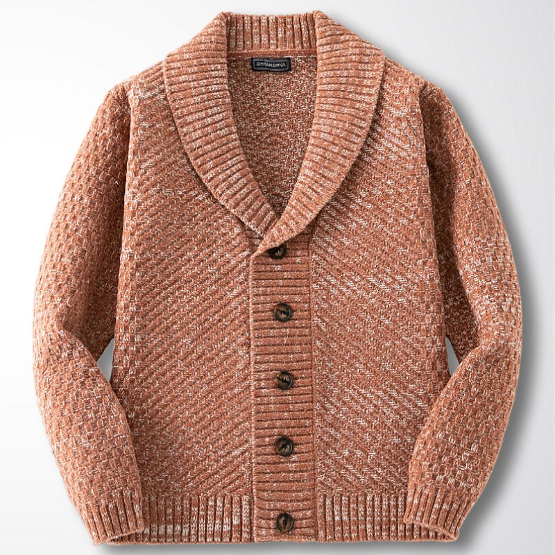 Polyester Men's Long-sleeved Thick Needle Sweater Sweater – Bild 3