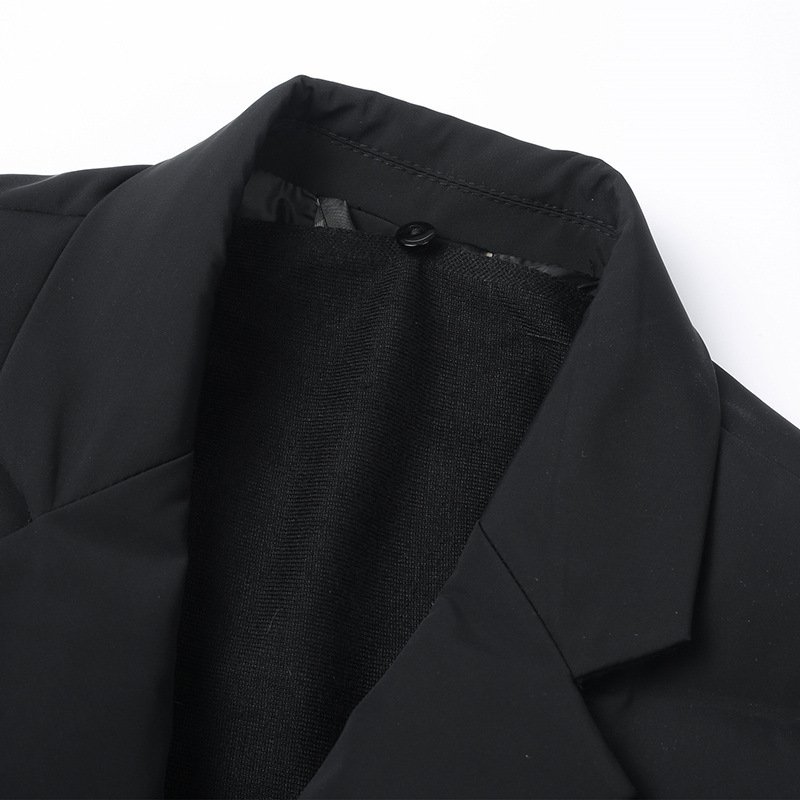 Men's Scarf Collar Cold-proof Down Jacket Coat Mid-length – Bild 2