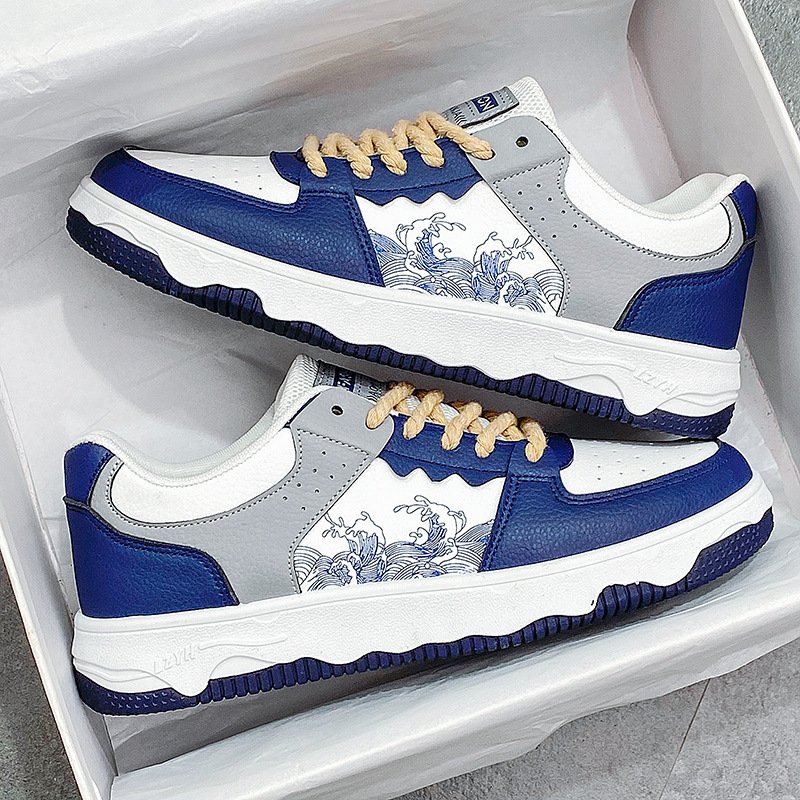 Summer Men's Shoes New Spring Versatile Junior High School Student Casual Low-top Sneakers Niche Original Sneakers – Bild 4