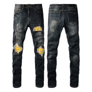 European And American Fashion Street Fashion Close-fitting And Slim-fitting Skinny Jeans