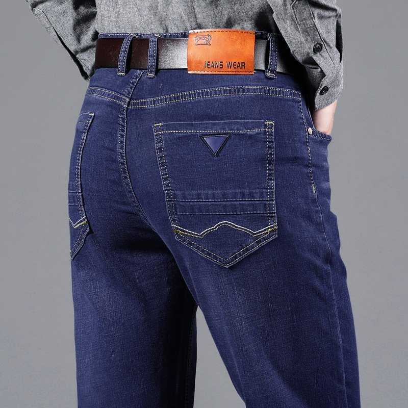 Men's Slim Stretch Slim Straight-leg Jeans – Bild 5