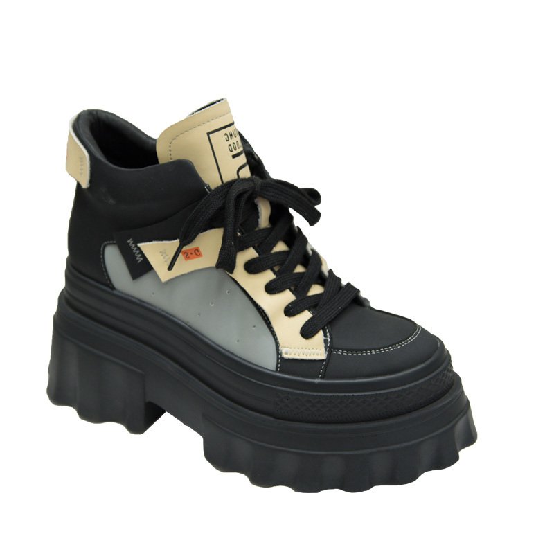Fashion Women's Platform Platform High-top Shoes – Bild 2