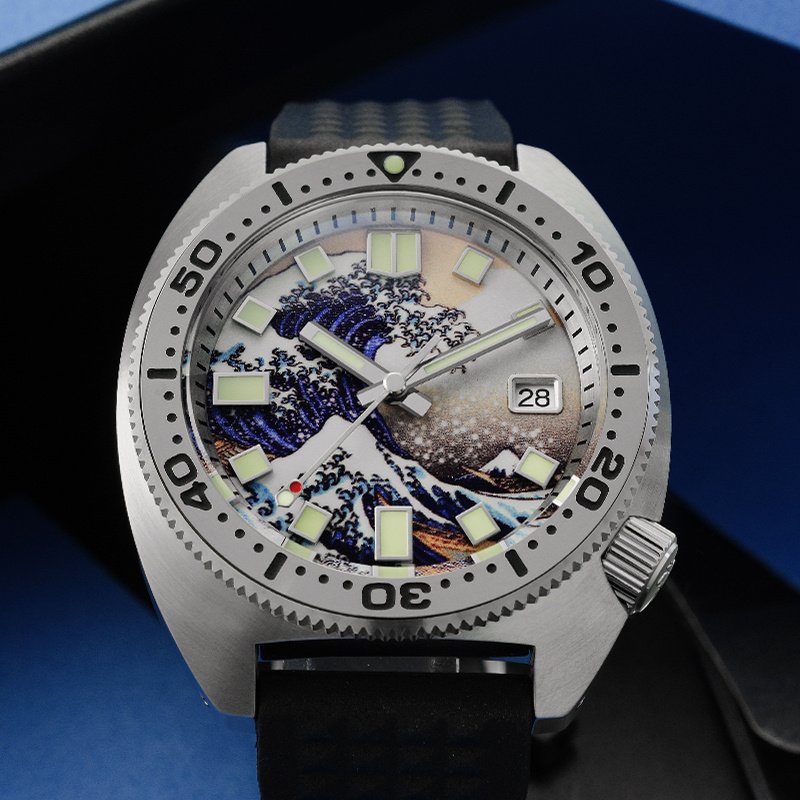 Diving watch mechanical watch – Bild 5