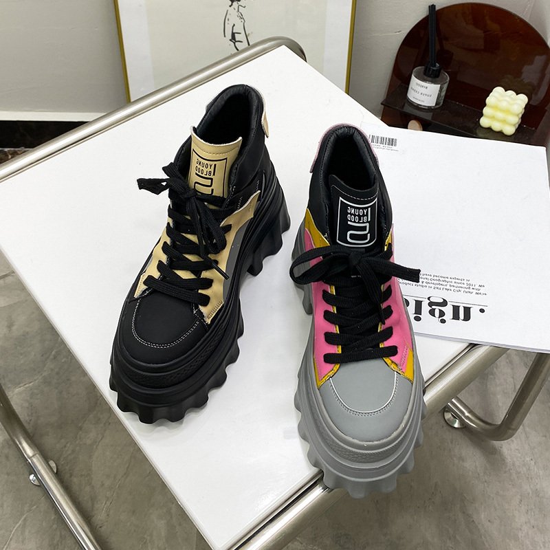 Fashion Women's Platform Platform High-top Shoes – Bild 4