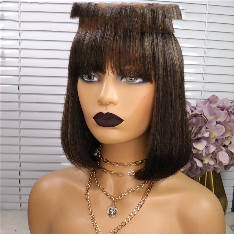 Qi Liuhai Real Hair Wig Headgear – Bild 7